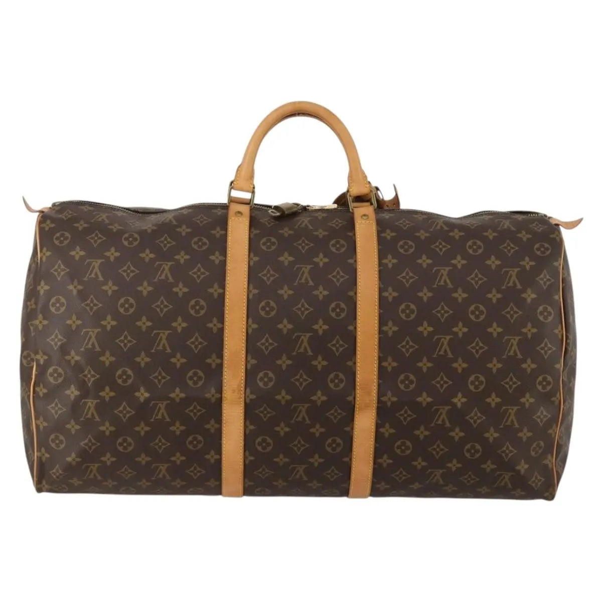 Louis Vuitton Keepall Monogram Canvas, Brown, Canvas, Travel Bag