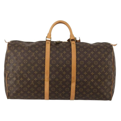 Louis Vuitton Keepall Monogram Canvas, Brown, Canvas, Travel Bag