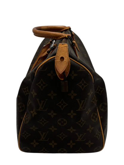 Louis Vuitton Speedy Monogram Canvas, Brown, Canvas, Handbag