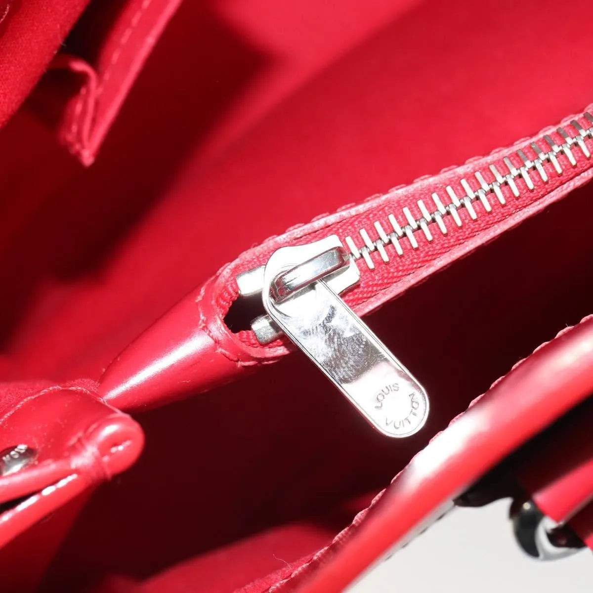 Louis Vuitton Passy Tote Epi Leather, Red, Leather, Handbag