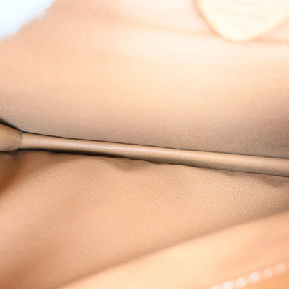Celine Macadam Pochette Canvas and Leather, Brown, Canvas, Clutch
