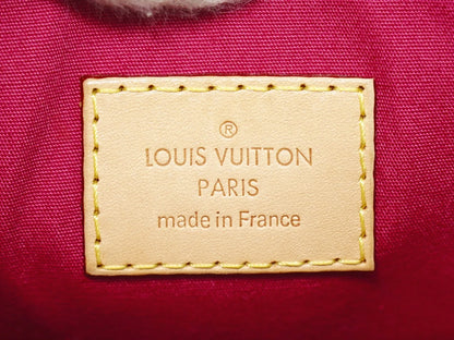 Louis Vuitton Montebello Monogram Vernis, Pink, Patent Leather, Handbag