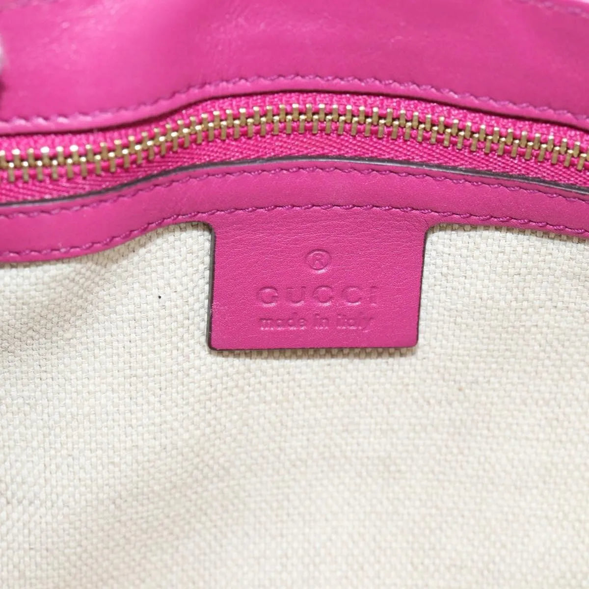 Gucci Soho Chain Patent, Pink, Patent Leather, Shoulder Bag