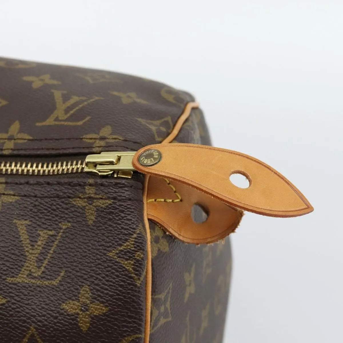 Louis Vuitton Speedy Monogram Canvas, Brown, Canvas, Handbag