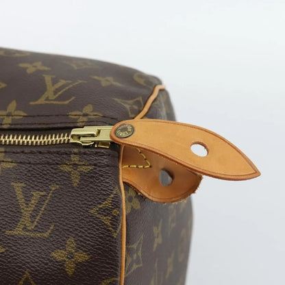 Louis Vuitton Speedy Monogram Canvas, Brown, Canvas, Handbag