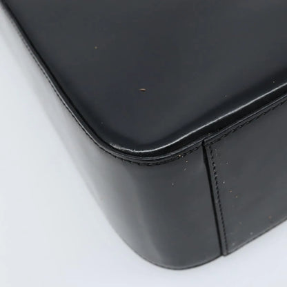 Celine Vintage Leather, Black, Leather, Shoulder Bag