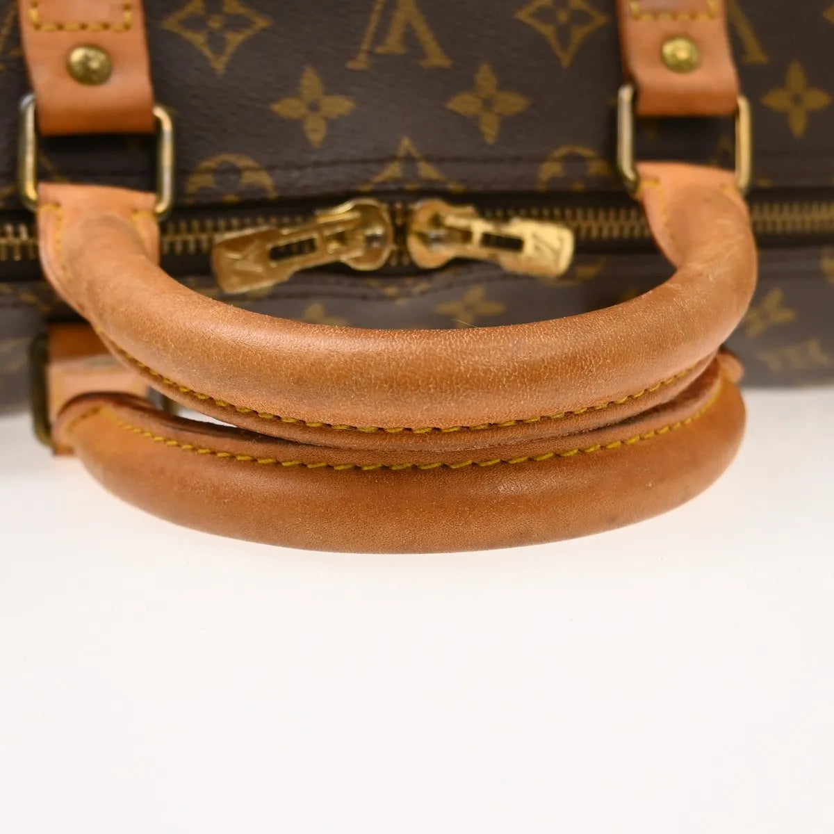 Louis Vuitton Keepall Canvas, Brown, Canvas, Travel Bag