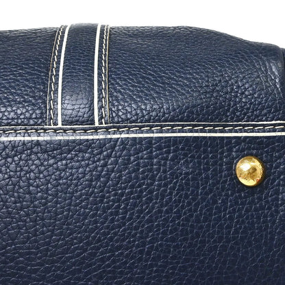 Louis Vuitton Carryall Leather, Blue, Leather, Travel Bag