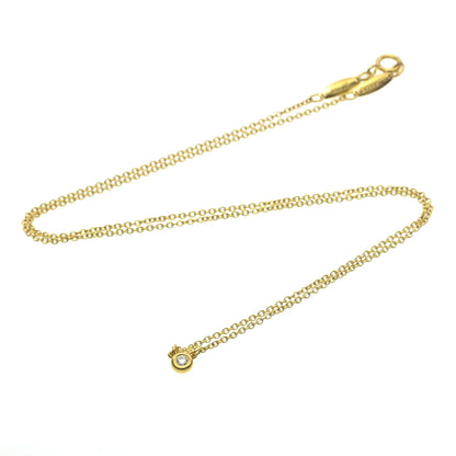 Tiffany & Co. Elsa Peretti Diamonds By The Yard 18K Rose Gold with Diamond, Gold, Pink Gold, Necklace