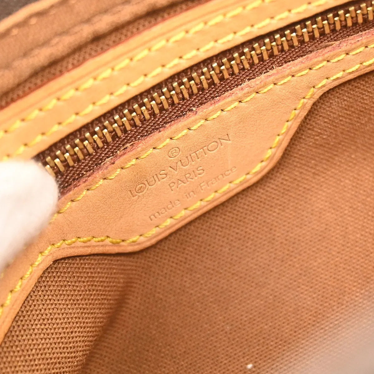 Louis Vuitton Trotteur Monogram Canvas, Brown, Canvas, Shoulder Bag
