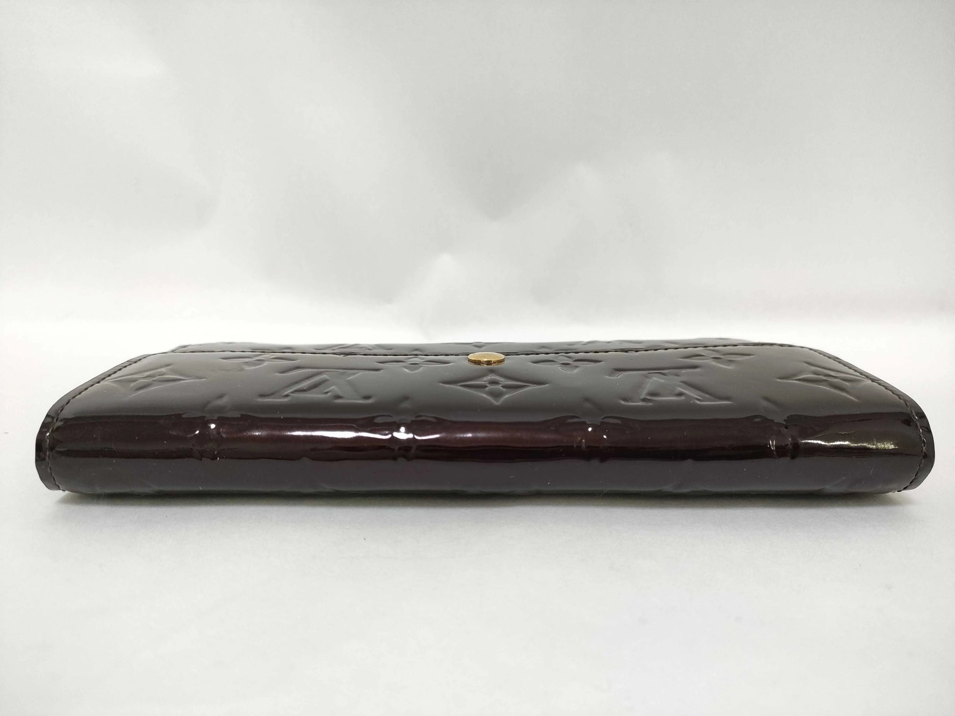 Louis Vuitton Portefeuille Sarah Patent Leather, Burgundy, Patent Leather, Wallet