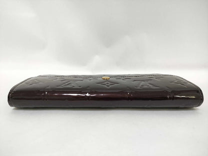 Louis Vuitton Portefeuille Sarah Patent Leather, Burgundy, Patent Leather, Wallet