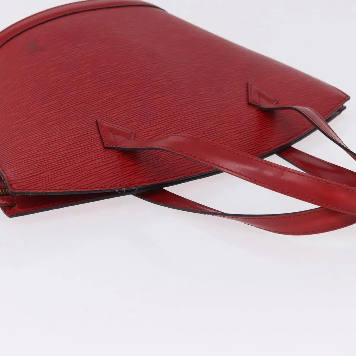 Louis Vuitton Saint Jacques Epi, Red, Leather, Handbag