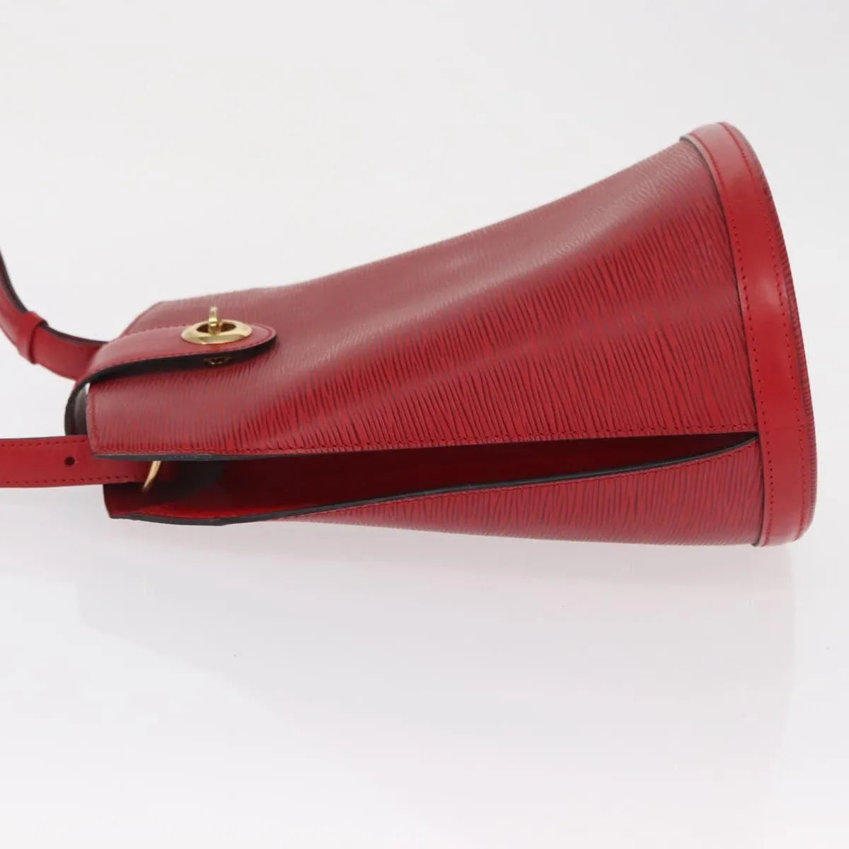 Louis Vuitton Cluny Epi Leather, Red, Leather, Shoulder Bag
