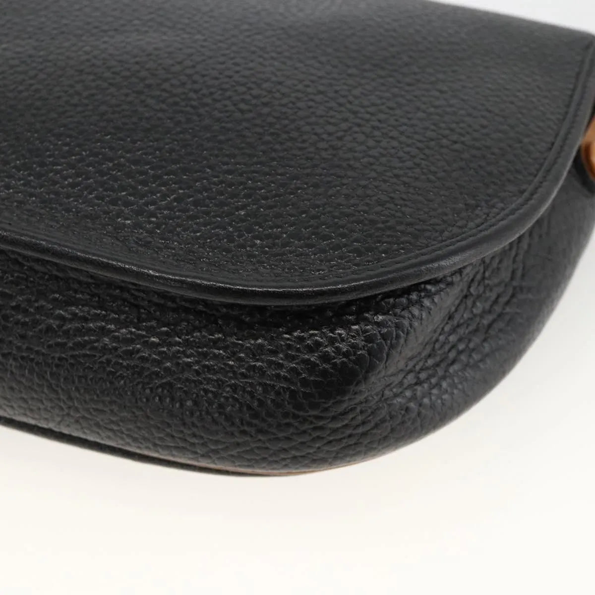 Christian Dior CD Shoulder bag Leather, Black, Leather, Shoulder Bag