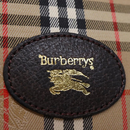 Burberry Nova check Pochette Canvas, Beige, Canvas, Clutch