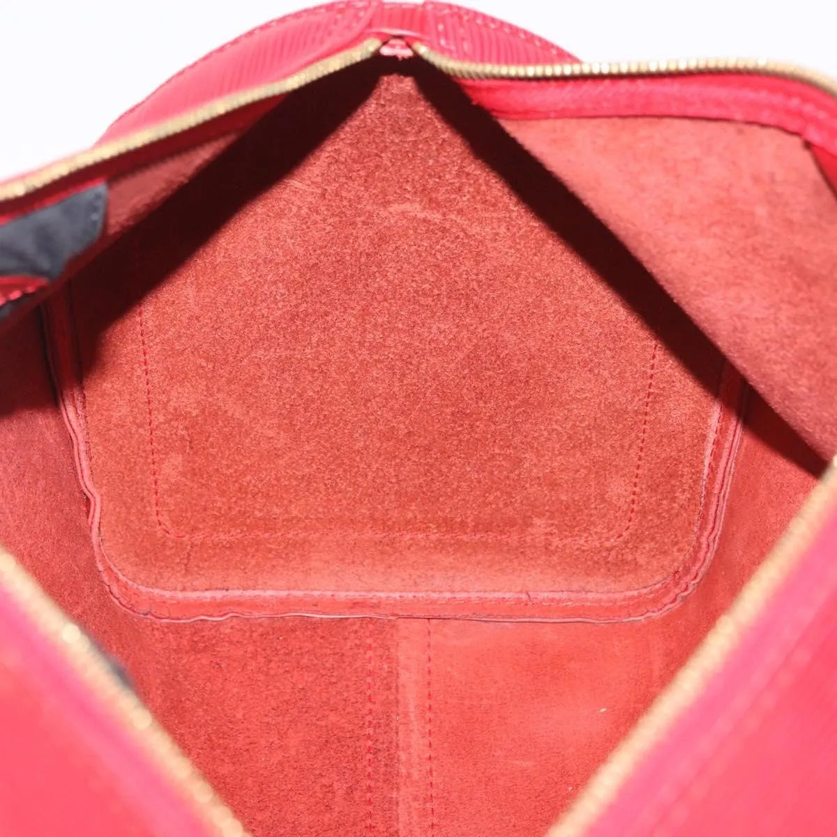 Louis Vuitton Speedy Epi Leather, Red, Leather, Handbag