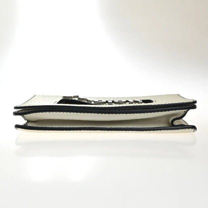 Christian Dior J'Adior Flap Canyon Grained Lambskin with Mosaic Detail, White, Leather, Shoulder Bag