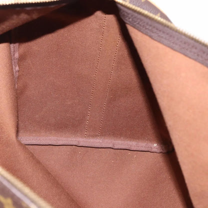 Louis Vuitton Keepall Bandoulière Monogram, Brown, Canvas, Travel Bag