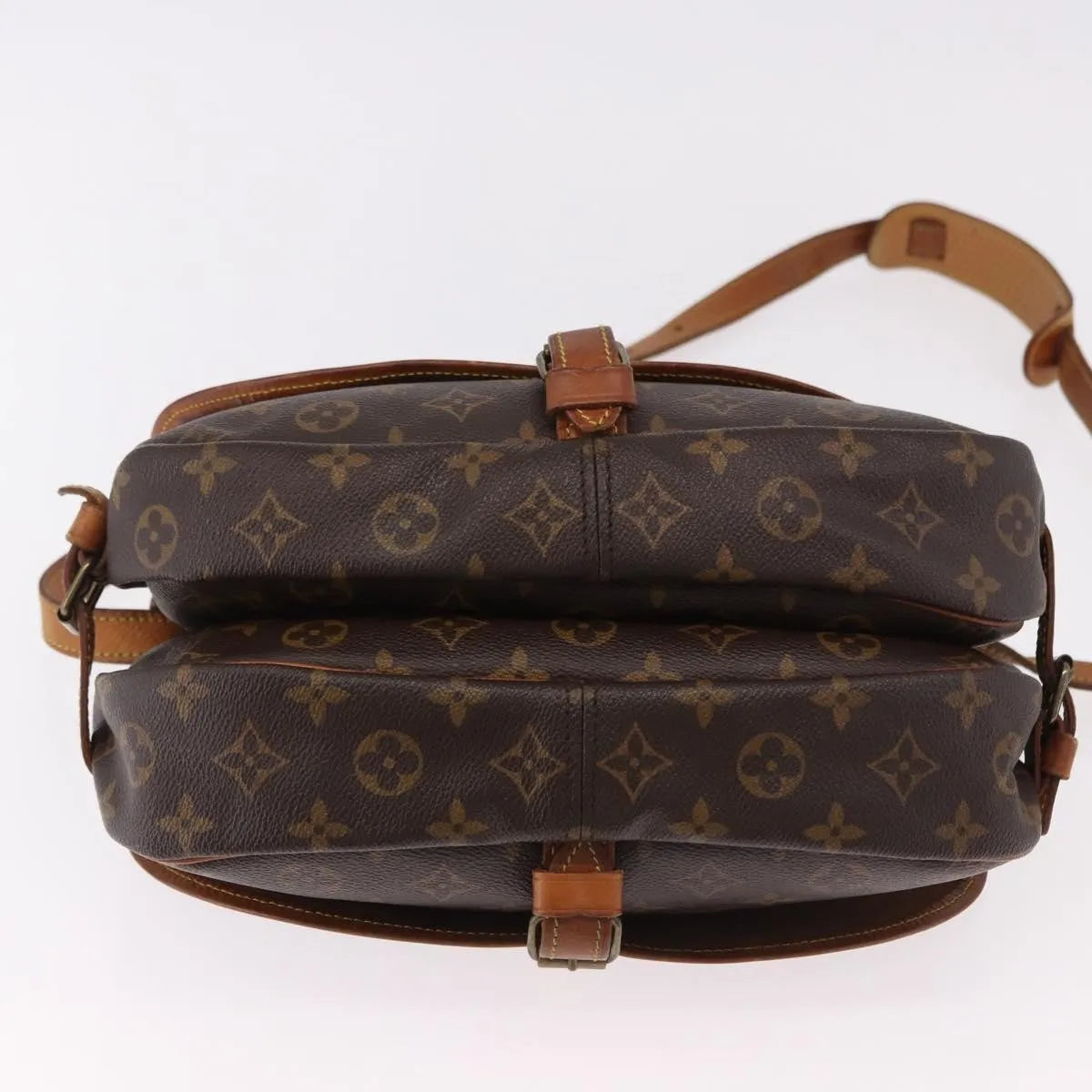 Louis Vuitton Saumur Monogram, Brown, Canvas, Shoulder Bag