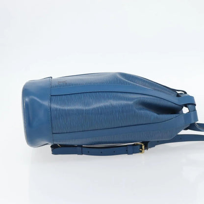 Louis Vuitton Randonnee Epi Leather, Blue, Leather, Shoulder Bag
