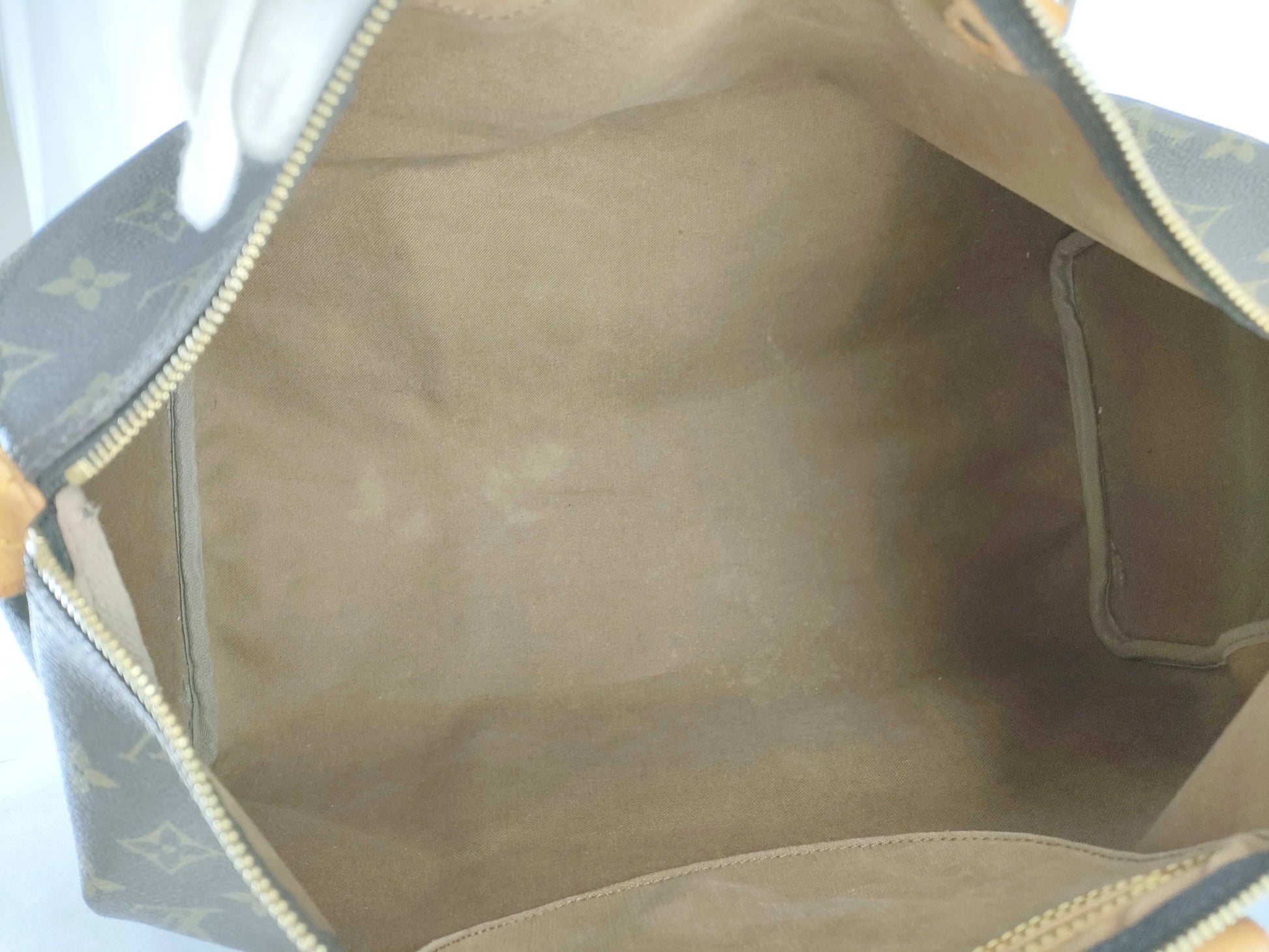 Louis Vuitton Speedy Monogram Canvas, Brown, Canvas, Handbag