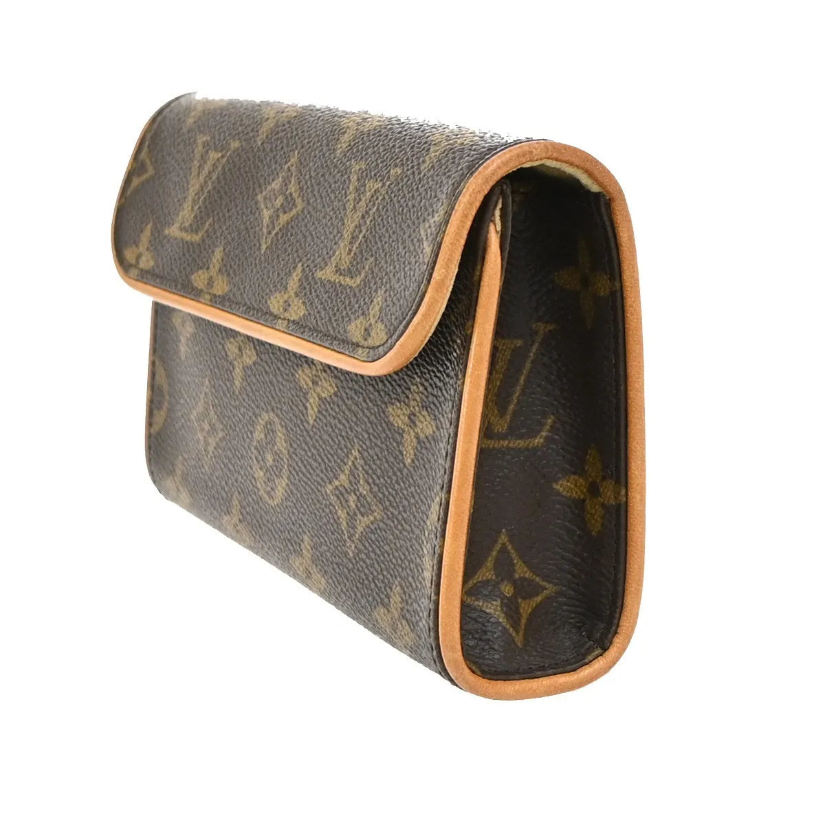 Louis Vuitton Florentine Waist Monogram Canvas, Brown, Canvas, Clutch