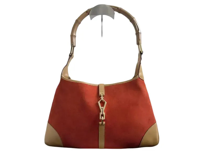 Gucci Jackie Patent Leather, Other, Suede, Handbag