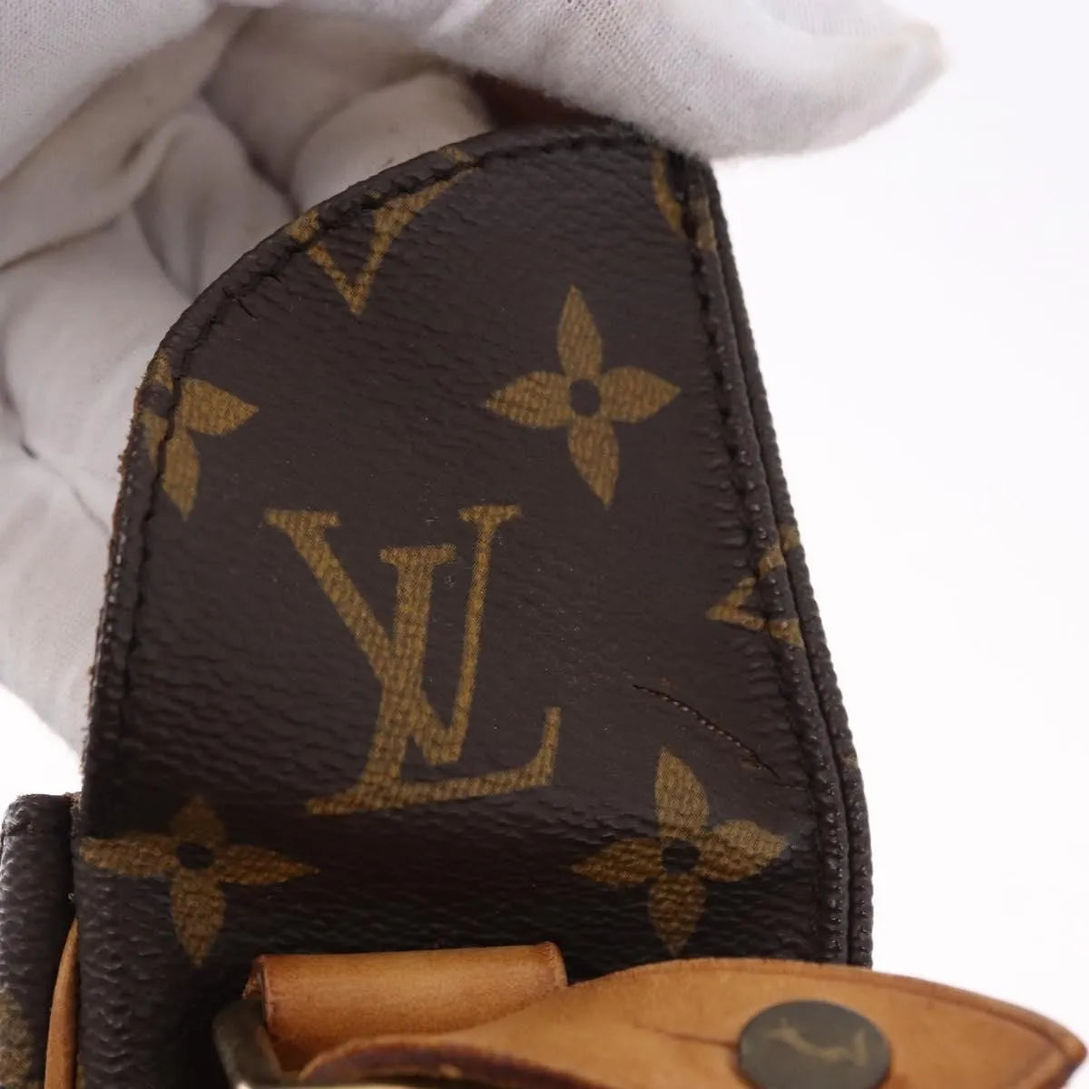 Louis Vuitton Cartouchiere Monogram, Brown, Canvas, Shoulder Bag