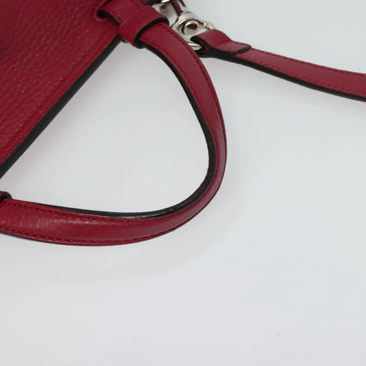 Gucci Bamboo Daily Top Handle Leather, Pink, Leather, Shoulder Bag