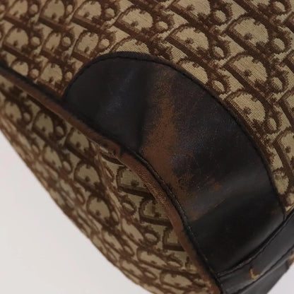 Christian Dior Vintage Trotter Boston Diorissimo Canvas, Brown, Canvas, Handbag