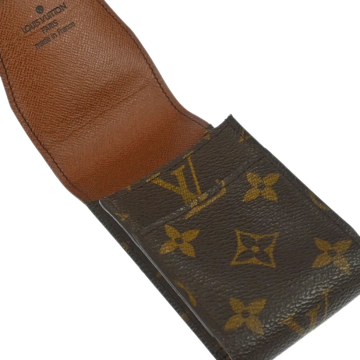Louis Vuitton Cigarette Case Monogram Canvas, Brown, Canvas, Clutch