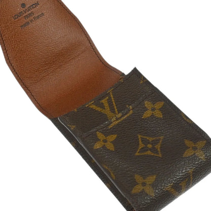 Louis Vuitton Cigarette Case Monogram Canvas, Brown, Canvas, Clutch