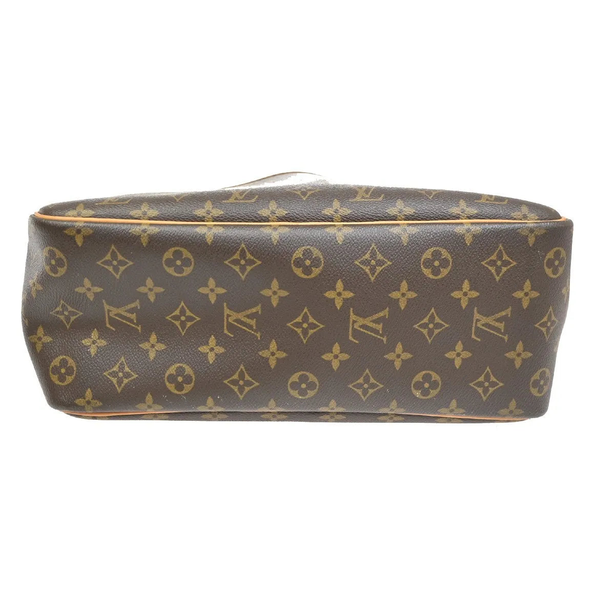 Louis Vuitton Deauville Monogram Canvas, Brown, Leather, Handbag