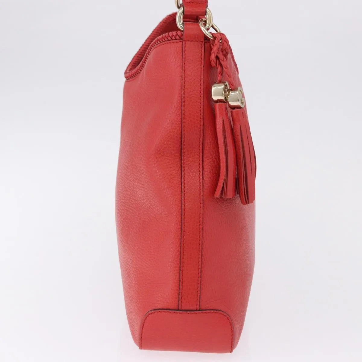 Gucci Marrakech Hobo Leather, Orange, Leather, Shoulder Bag