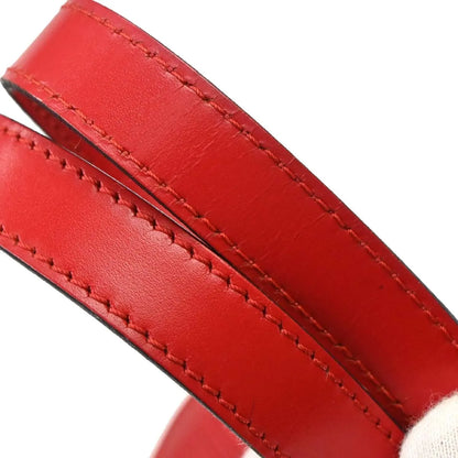 Louis Vuitton Soufflot Epi Leather, Red, Leather, Handbag