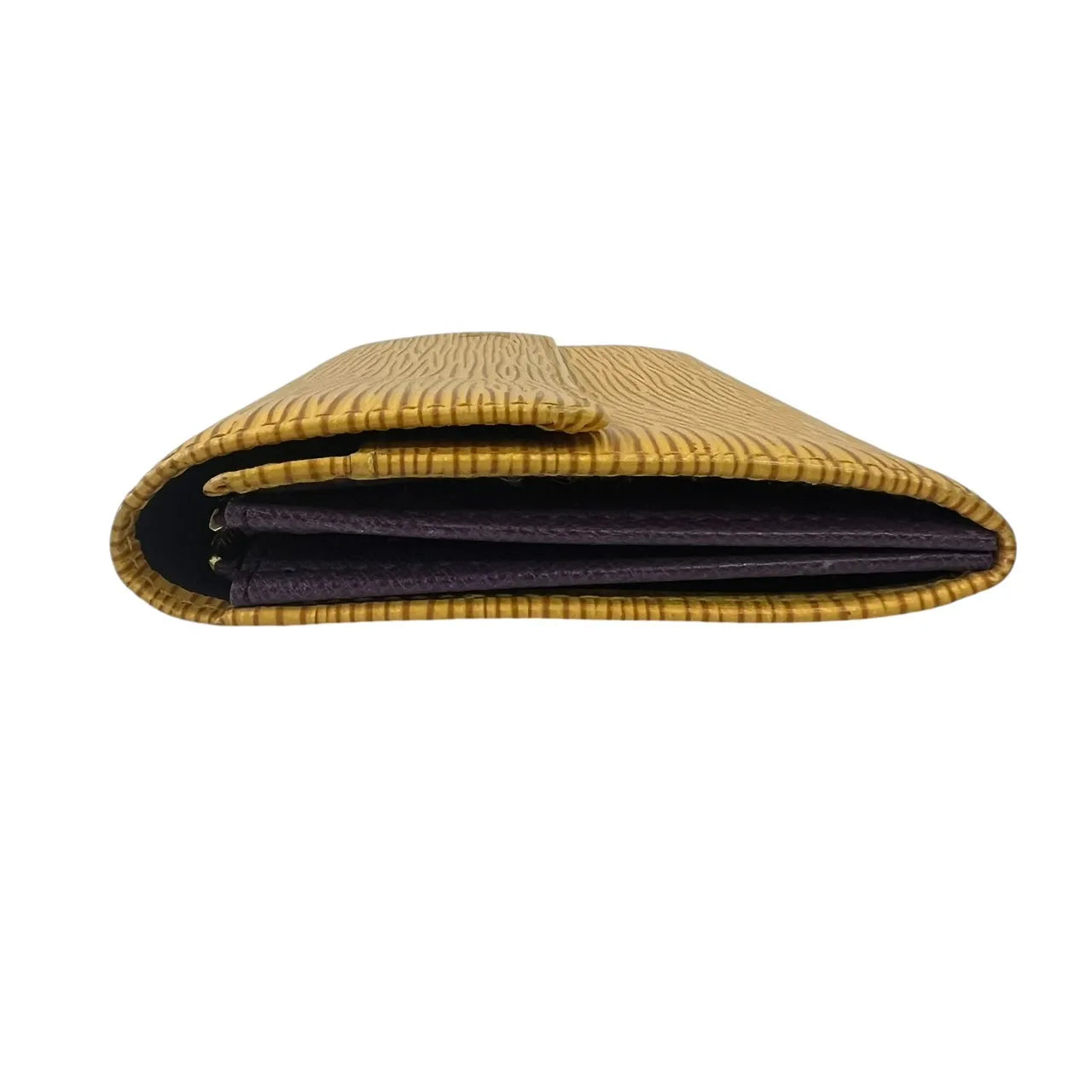 Louis Vuitton Compact Porte Tresor International Epi Leather, Yellow, Leather, Wallet