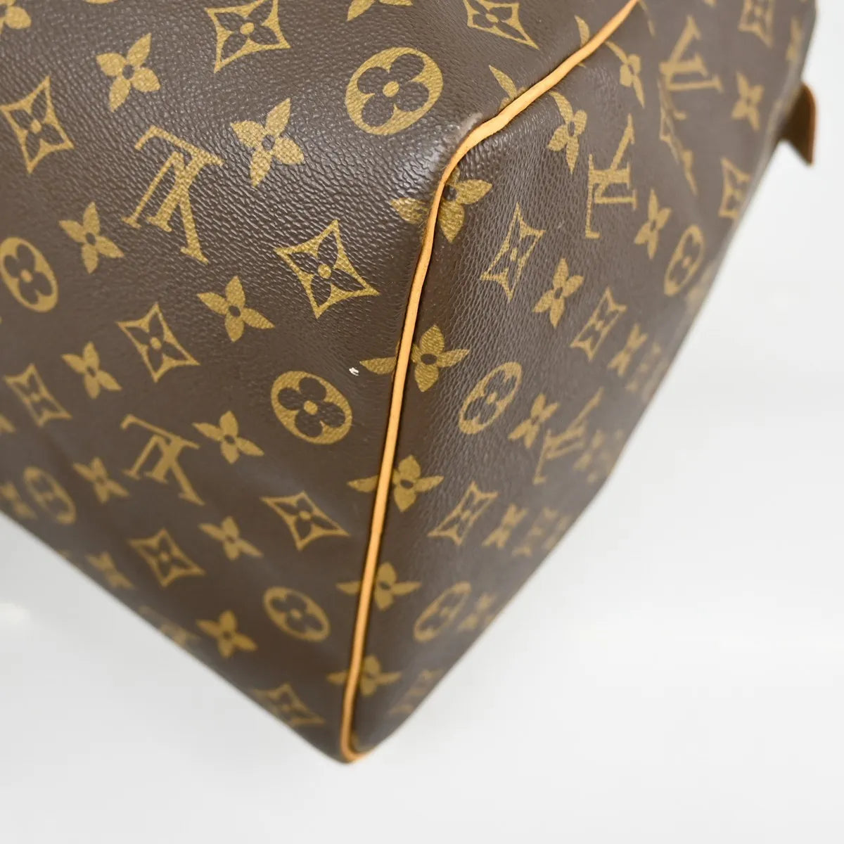 Louis Vuitton Keepall Monogram, Brown, Canvas, Travel Bag