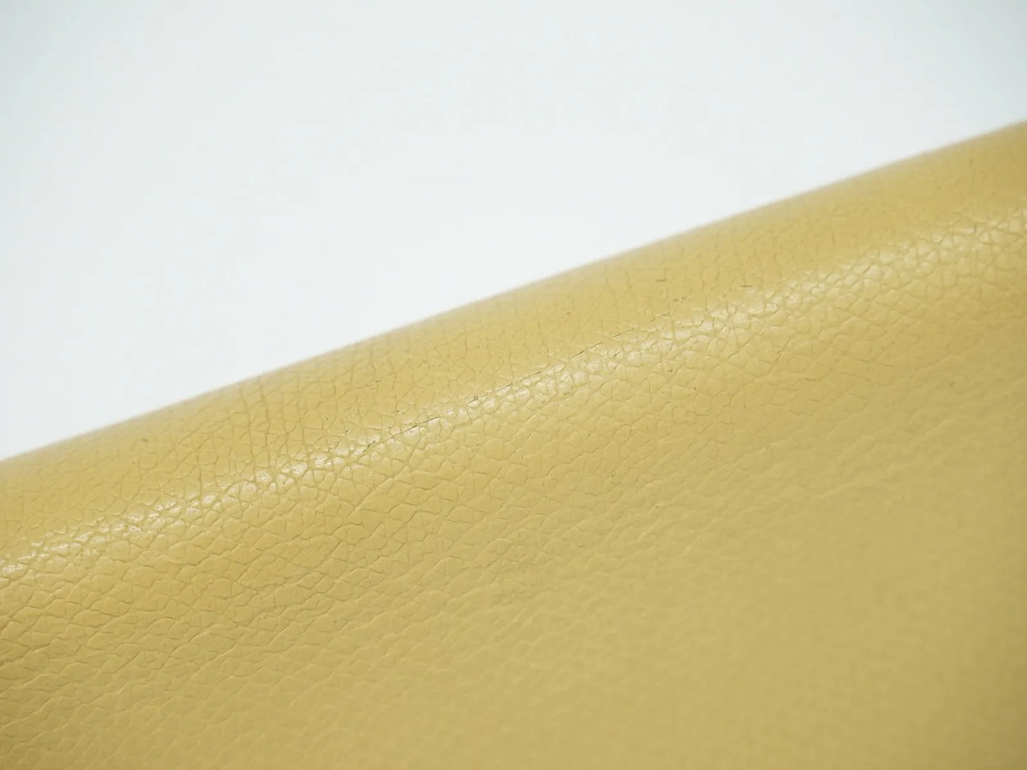 Chanel CC Button Bi-Fold Leather, Beige, Leather, Wallet