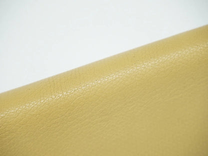 Chanel CC Button Bi-Fold Leather, Beige, Leather, Wallet