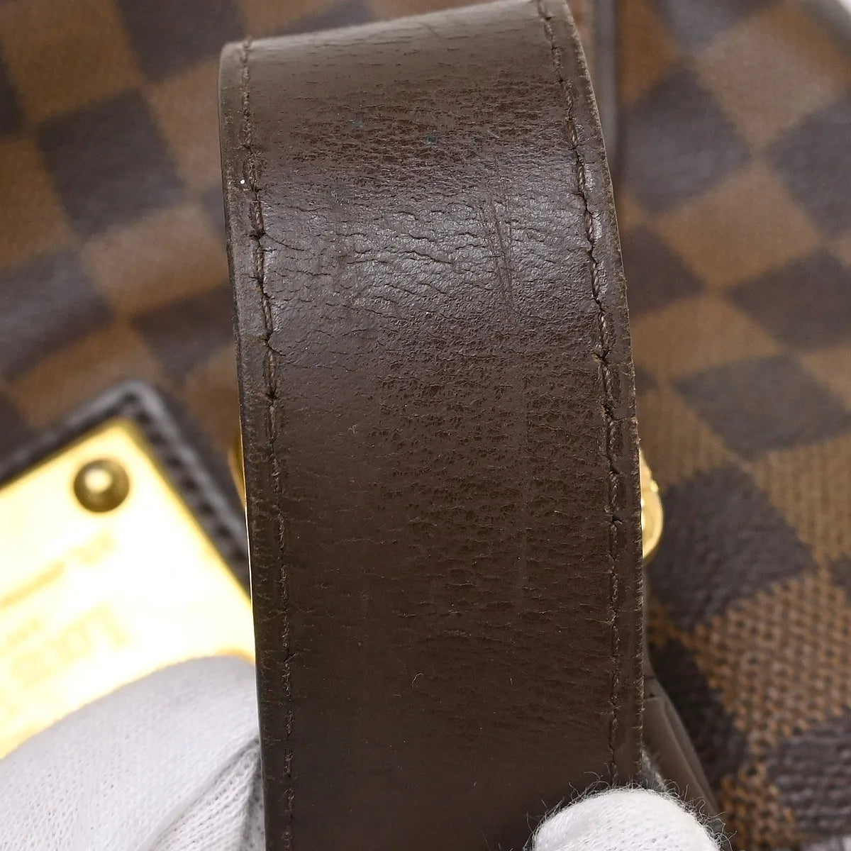 Louis Vuitton Thames Damier, Brown, Canvas, Shoulder Bag