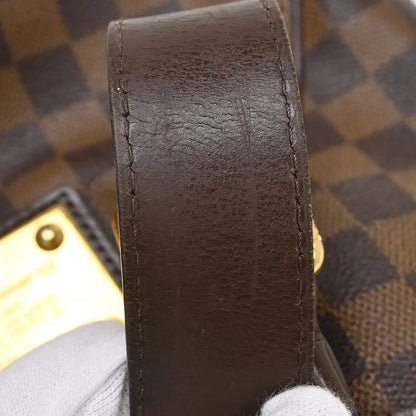 Louis Vuitton Thames Damier, Brown, Canvas, Shoulder Bag