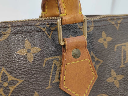 Louis Vuitton Speedy Monogram Canvas, Brown, Canvas, Handbag