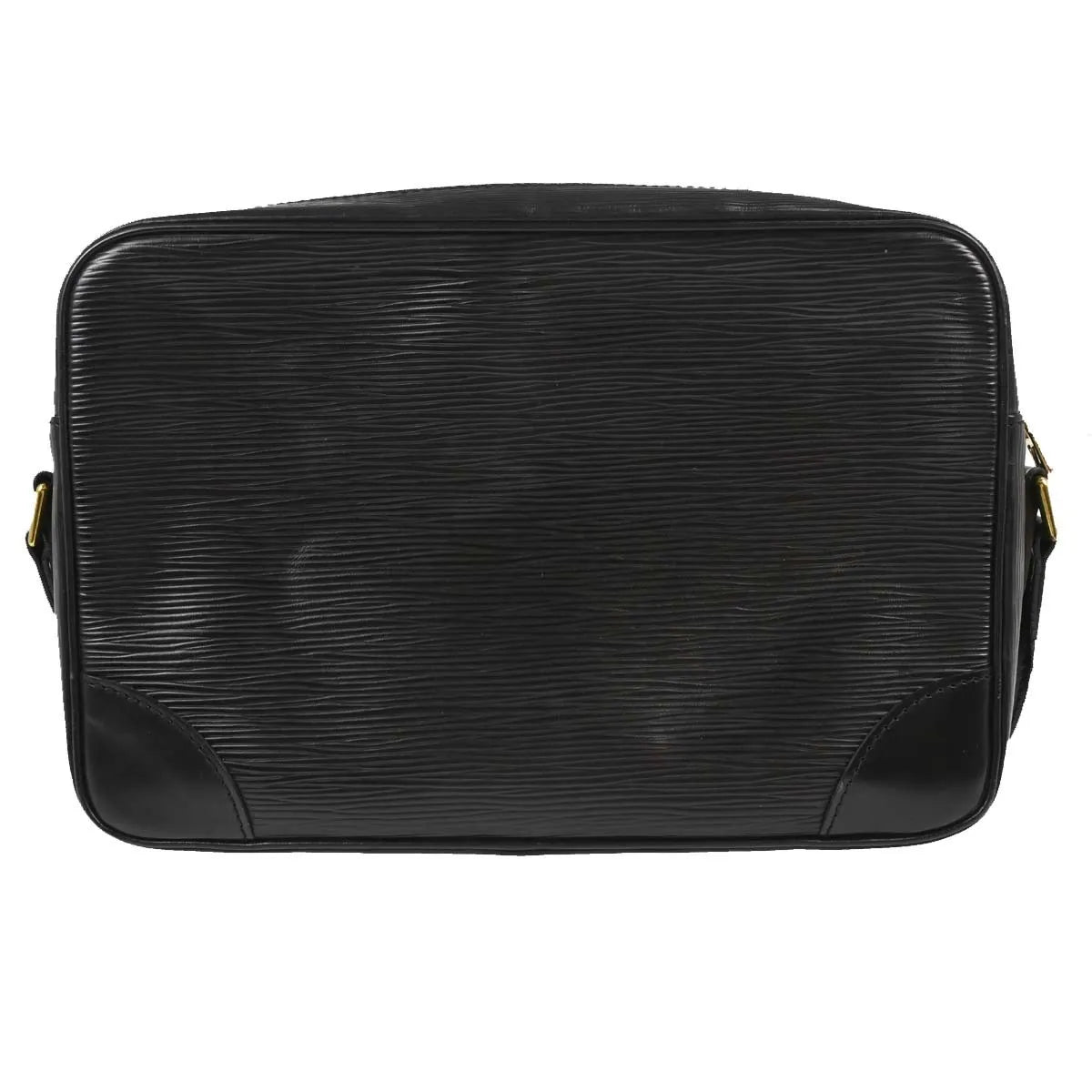 Louis Vuitton Trocadéro Epi, Black, Leather, Shoulder Bag