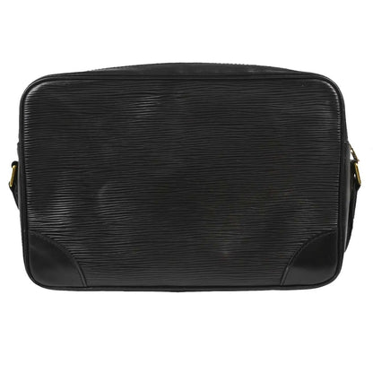 Louis Vuitton Trocadéro Epi, Black, Leather, Shoulder Bag
