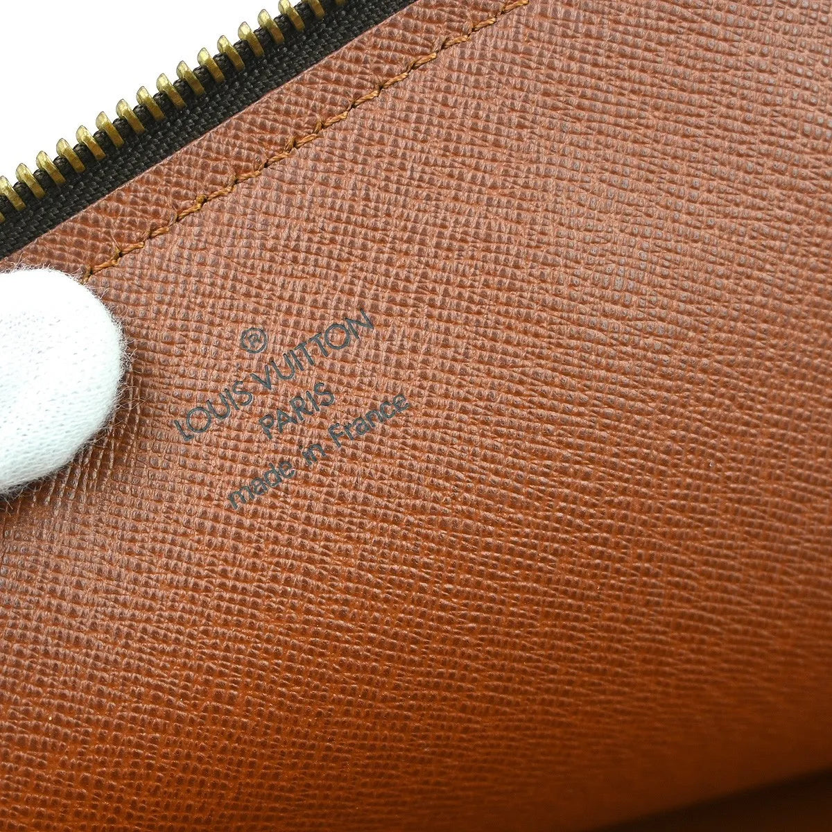 Louis Vuitton Poche Documents Monogram Canvas, Brown, Canvas, Clutch