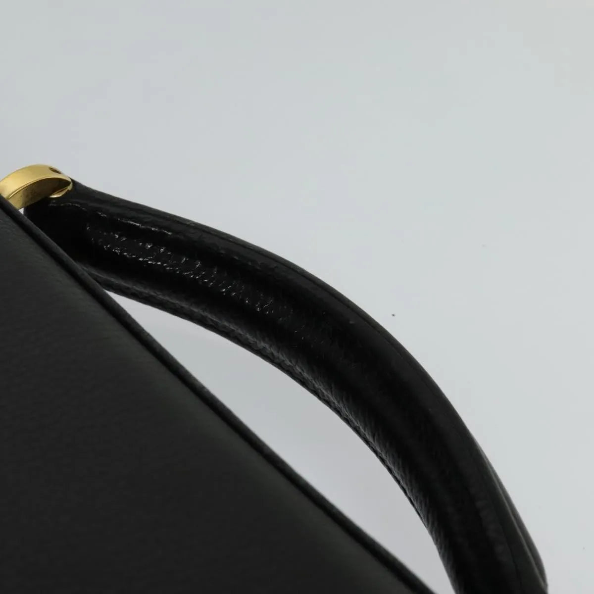 Versace Vintage Leather, Black, Leather, Briefcase