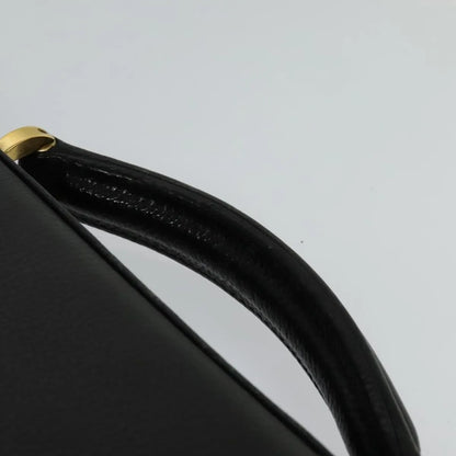 Versace Vintage Leather, Black, Leather, Briefcase