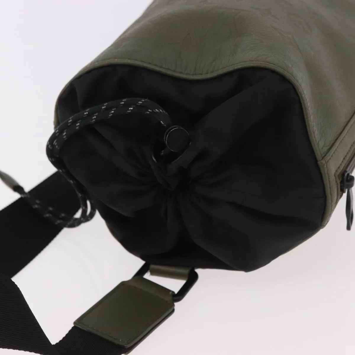 Louis Vuitton Chalk Sling Monogram Shadow Leather, Green, Canvas, Shoulder Bag