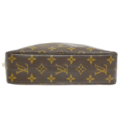 Louis Vuitton Toiletry Pouch Monogram Canvas, Brown, Canvas, Toiletry Case